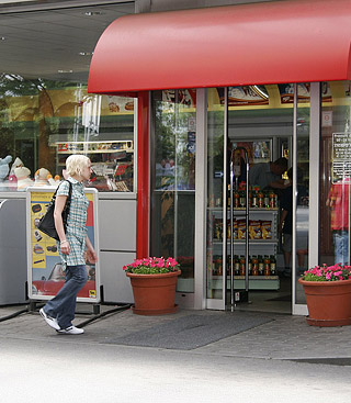 A willing horny chick fucked through a gloryhole hardcore