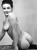 Vintage chicks showing sexy round bottoms in the fifties