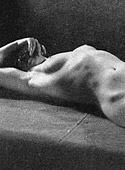 Naked anonymous girls hiding their face in the twenties