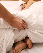 Surprising a hot sleeping beauty with his massive penis