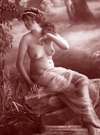 Very horny vintage naked french postcards in the twenties