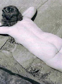 Vintage hotties showing beautiful bottoms in the thirties