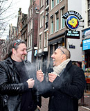 Horny sex tourists visiting sexy prostitutes in amsterdam