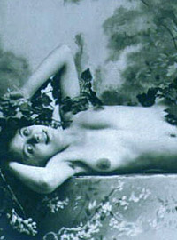 Nearly naked vintage horny chicks posing in the twenties