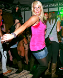 Hot and wild drunk partiers sucking and fucking everywhere