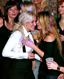 Sexy and hot drunk chicks sucking and fucking strippers