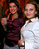 Hot and wild slutty cuties sucking cock and fucking in club