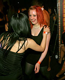 Hot and slutty club party girls getting fucked hard as hell