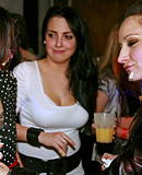 Interracial fucking at a crazy slutty public dancing party