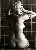  Daring vintage blonde girls posing naked in the fifties