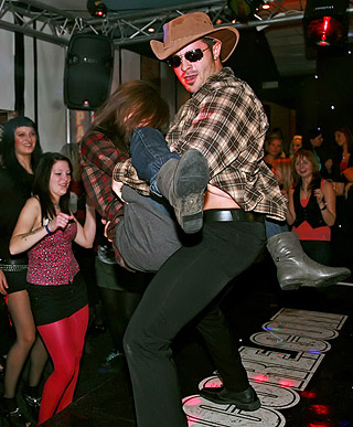 Very horny chicks love shagging random guys at the club