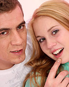 Naked teenage hottie fucks her horny boyfriend hardcore