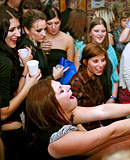 Many teenage hotties love fucking stiff cocks at a big party