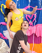 Cute pretty teenager enjoys banging her horny boyfriend