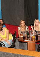 Male strippers fucking some of their amateur fans on tables