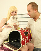 A willing teenage beauty fucks her horny boyfriend hard