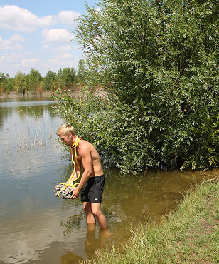 Adorable horny teenage babe screwed by a very horny hotshot