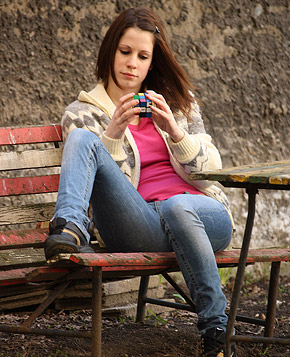 Stunning teenager loves shagging a bald hotshot hardcore