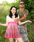 Cute willing teenage chick nailed hardcore under bridge