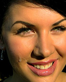 Sexy teenage girl loves pissing and blowing stiff schlong