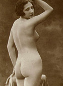 Posing their gorgeous vintage tight butts in the twenties