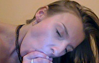 Cute stockings beauty loves snorkeling his massive dick