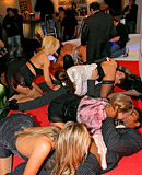 Pretty sweethearts fucked at the local sex club hardcore