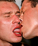 Horny gay hotshots enjoy fucking in their big tight ass