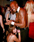 Pretty drunk hotties shagging strippers at a local club