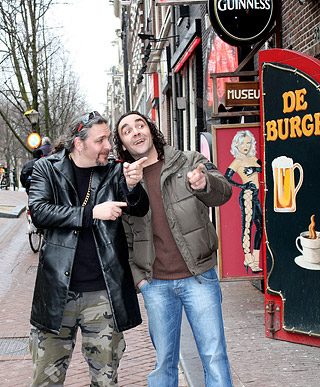 Cute amsterdam hookers sucking and fucking their clients