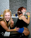  Publicly jerking a plastic pecker at the local sex club