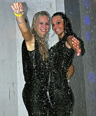 Very horny drunk babes screwing willing nude dudes hard