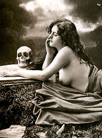 Very pretty vintage girls posing topless in the thirties