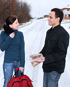 Horny guy pounding her tight teenage damp pussy hardcore