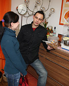 Horny guy pounding her tight teenage damp pussy hardcore