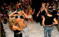 Hot dancing love chicks publicly blowing stiff beefsticks