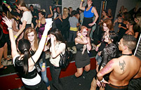 Booze loving horny babes love sucking and fucking cocks