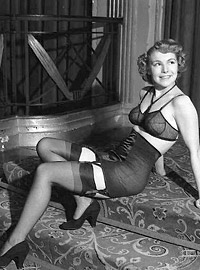 Pretty daring babes wearing sexy outfits in the fifties