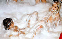 Crazy horny party ladies screwed by sexy nude strippers