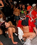 Cute drunk horny babes shagging hot dancing dudes hardcore