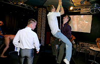 Getting their pretty big cocks pleasured by tight buttholes