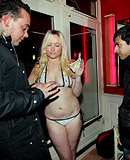 Horny indian chap shagging a hot blonde prostitute hard