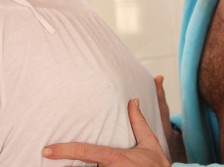 Golder Shower In The Bathroom