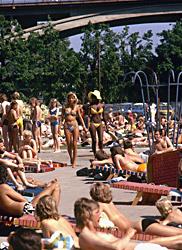 Amazing Ebony in white dress
