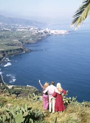 Two girlfriends on holidays