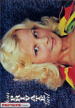 Blondie posing for pics