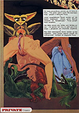 Blondie posing for pics