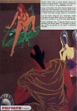 Blondie posing for pics