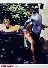 Blondie posing for pics