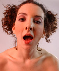  Kitty. Funny face has sex during her screen test 